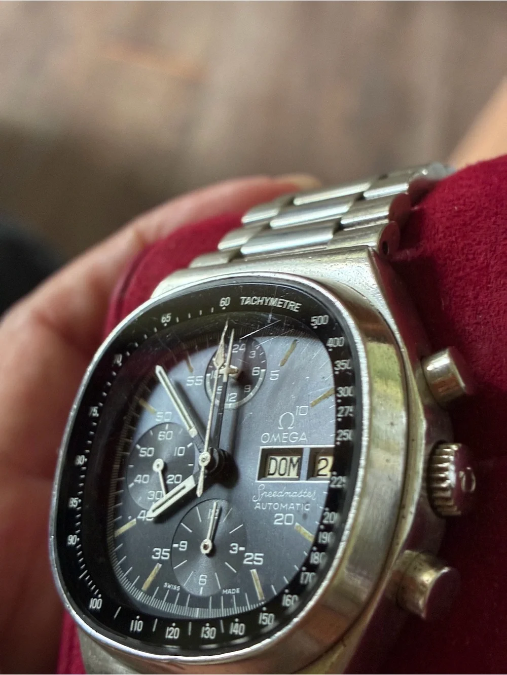 Vintage Omega Speedmaster 176.0014 Automatic TV Dial c.1974